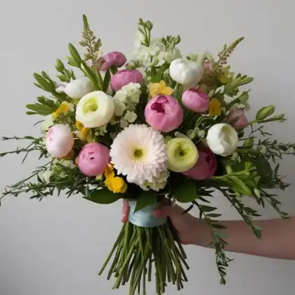 Easter Ranunculus Bouquet Delivery – Bright Spring Flowers for Easter Celebrations