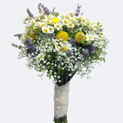 lavender chamomile daisy bouquet