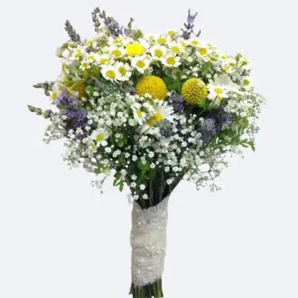 lavender chamomile daisy bouquet