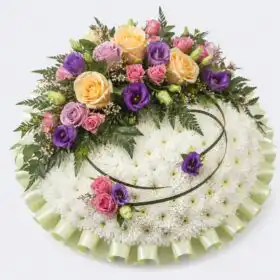 The Serenity Posy: A Hand-Tied Tribute in White
