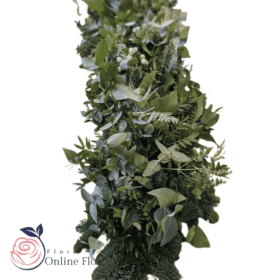 Luxury Christmas garland for staircase or fireplace