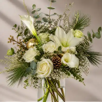 Christmas Vase Flowers