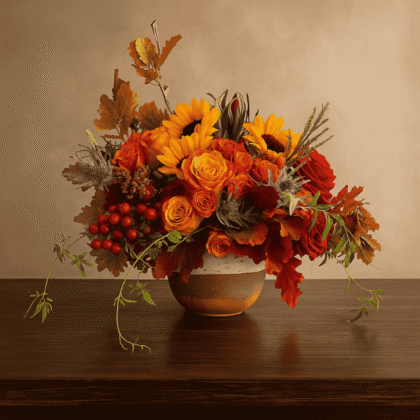 Luxury autumn arrangement