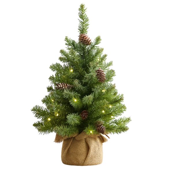 Pre lit christmas trees with warm white lights 1 Enjoy the festive glow instantly with our luxury pre-lit tree.