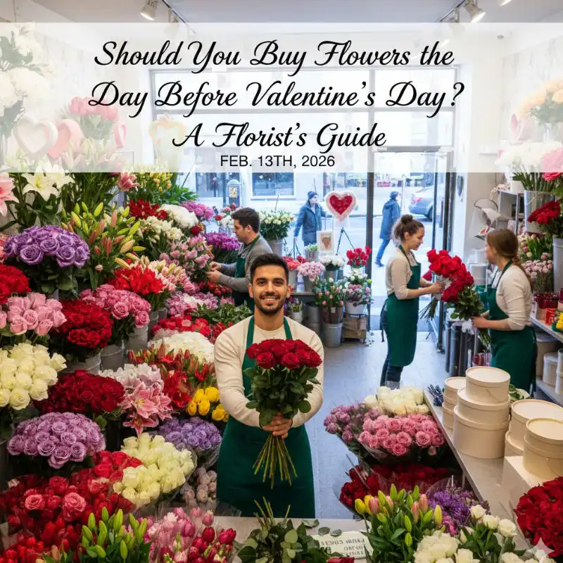 Should You Buy Flowers the Day Before Valentine's Day