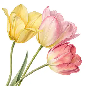 What is a Tulip? 2 3 color tulip flower information