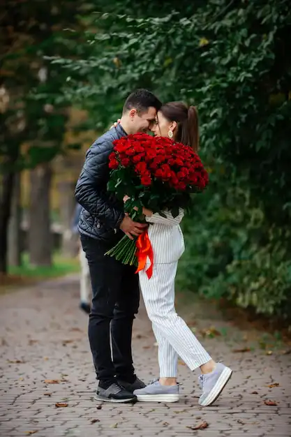 Valentine's Flower For Female Friend