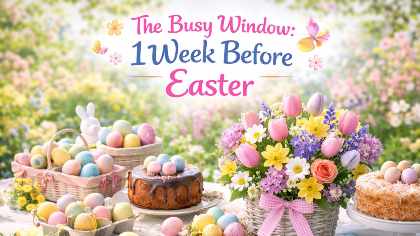 When to Order Your Easter Flowers ?