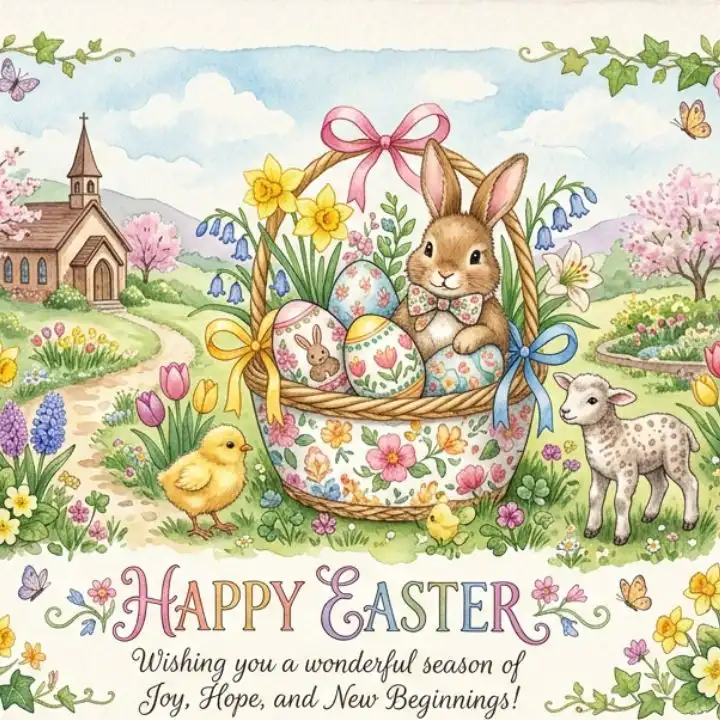 Easter Card Messages & Wishes