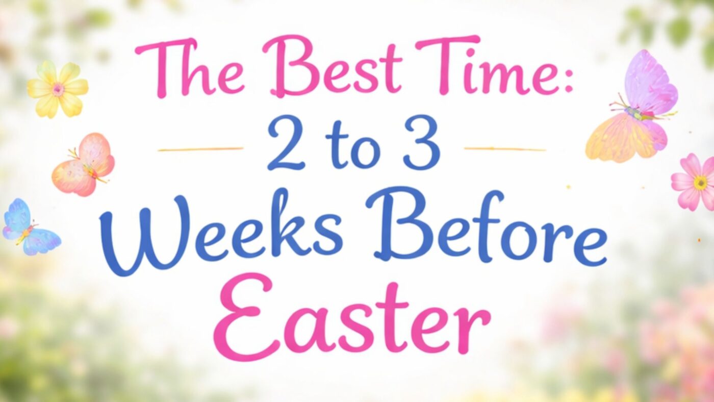 When to Order Your Easter Flowers (Blog Banner)