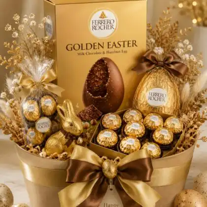 chocolate egg for easter