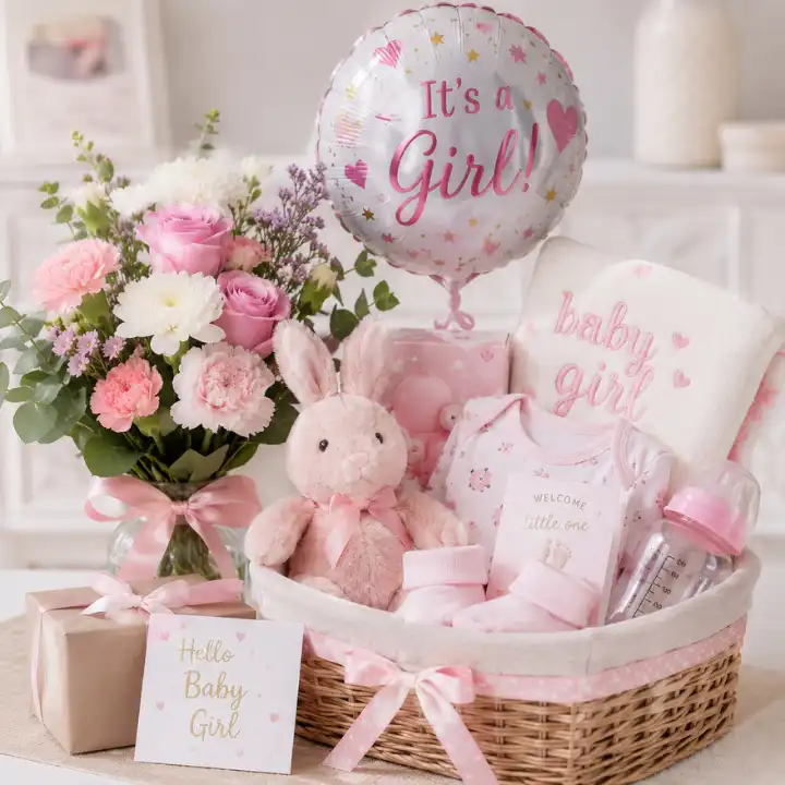 Blog 32 New Baby Flowers & Gifts | Best for a New Baby
